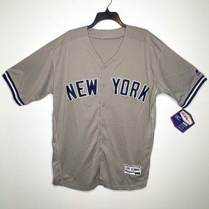 BRAND NEW AARON JUDGE YANKEES JERSEY BASEBALL MENS MAJESTIC FLEX BASE SIZE 44 Lg